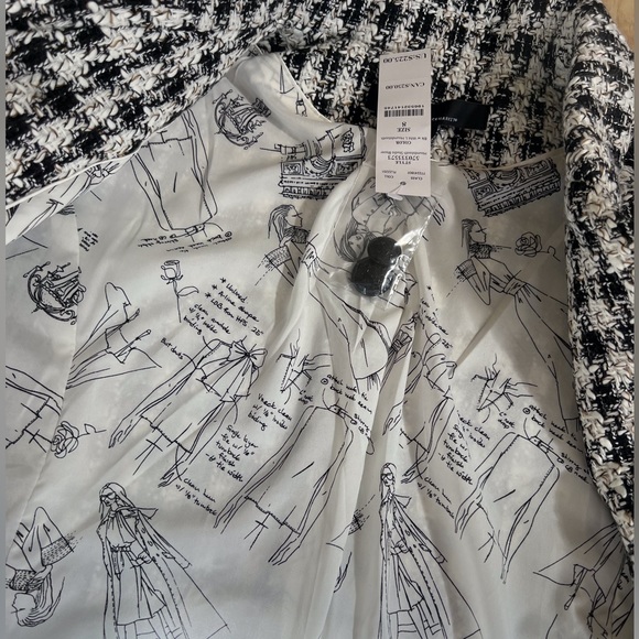 WHBM Black and white blazer - Picture 3 of 6